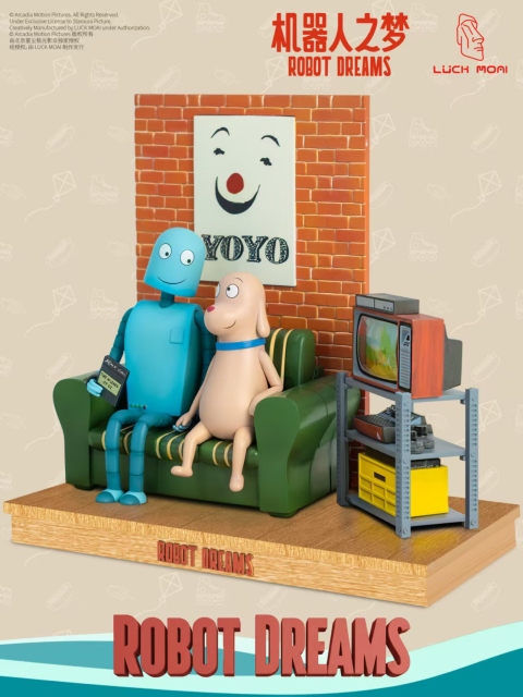 LUCK MOAI × Robot Dreams Official Licensed Figure