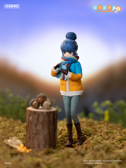 GONG Laid‑Back Camp 1/8 Action Figure Nadeshiko Kagamihara x Rin Shima
