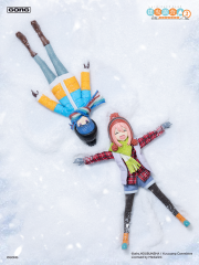 GONG Laid‑Back Camp 1/8 Action Figure Nadeshiko Kagamihara x Rin Shima