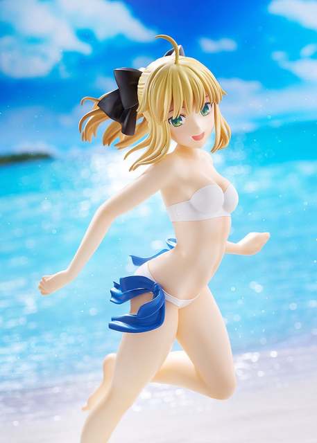 WAVE POP UP PARADE BEACH QUEENS Fate/stay night Saber Lily L Size Figure