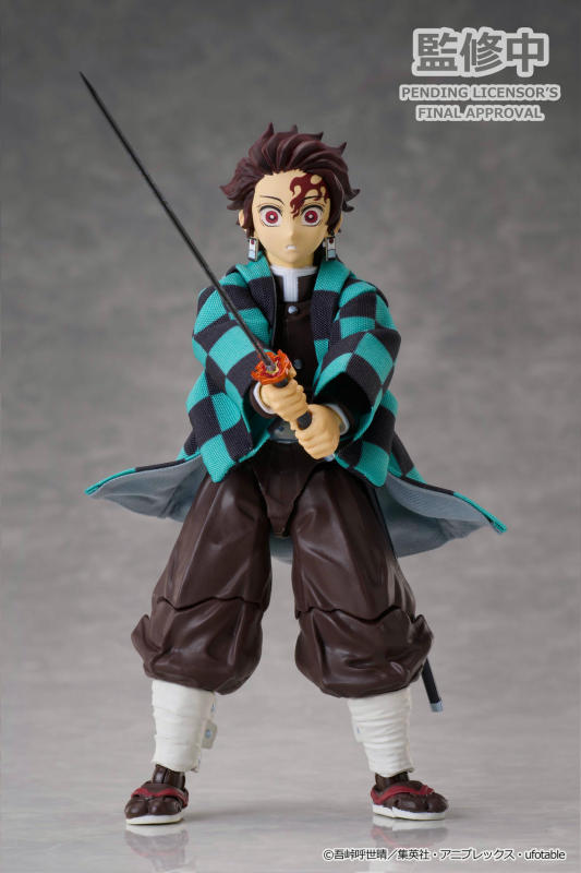 Aniplex BUZZmod. Demon Slayer: Kimetsu no Yaiba Tanjiro Kamado Ver2 1/12 scale Action figure