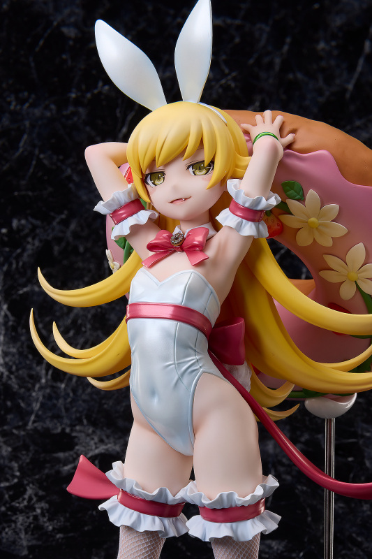 A.DIMENSION Monogatari Series Shinobu Oshino White Bunny Ver. 1/4 Figure