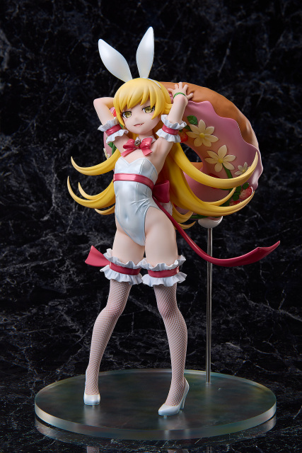 A.DIMENSION Monogatari Series Shinobu Oshino White Bunny Ver. 1/4 Figure