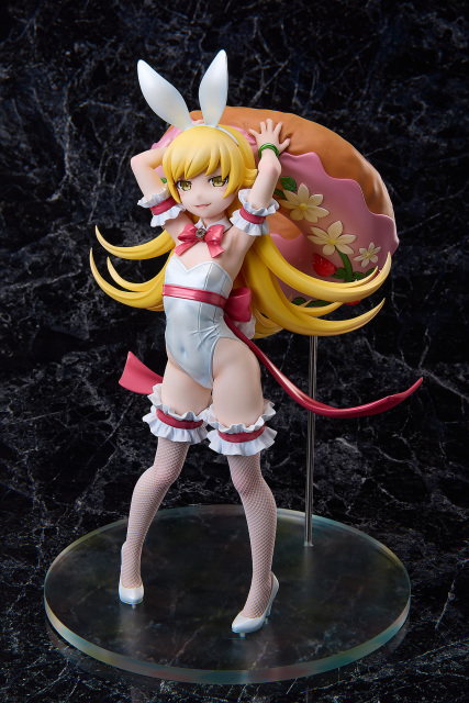 A.DIMENSION Monogatari Series Shinobu Oshino White Bunny Ver. 1/4 Figure