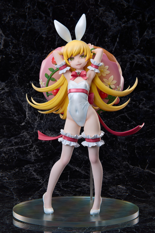 A.DIMENSION Monogatari Series Shinobu Oshino White Bunny Ver. 1/4 Figure