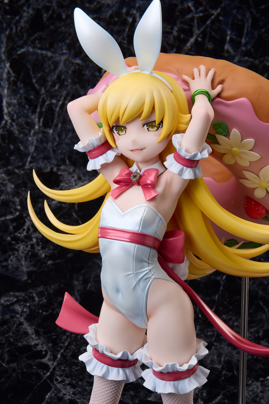 A.DIMENSION Monogatari Series Shinobu Oshino White Bunny Ver. 1/4 Figure