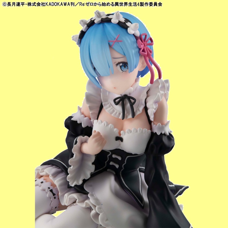 MegaHouse Melty Princess Re ZERO Starting Life in Another World Palm Size Rem Figure