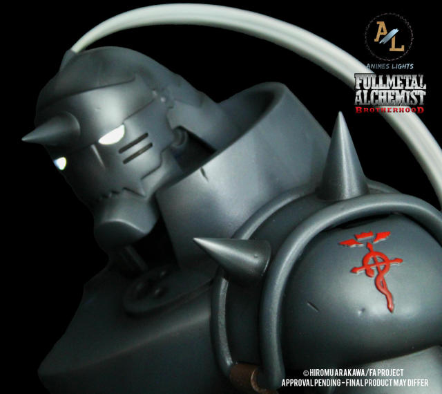 Animes Lights FULLMETAL ALCHEMIST BROTHERHOOD EDWARD ET x ALPHONSE ELRIC 1/6 Statue