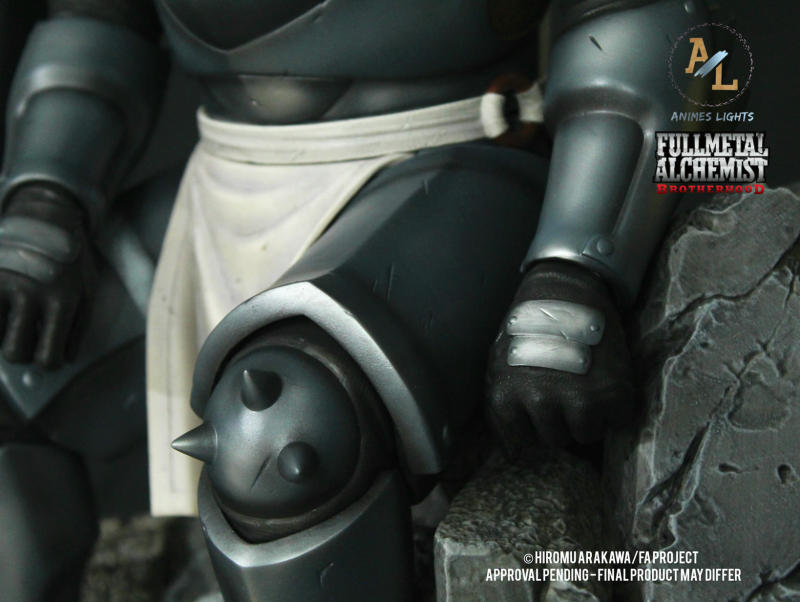 Animes Lights FULLMETAL ALCHEMIST BROTHERHOOD EDWARD ET x ALPHONSE ELRIC 1/6 Statue