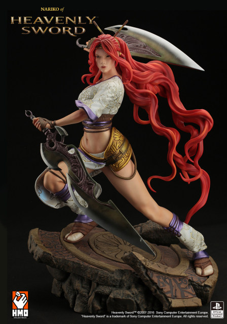 Hand Made Object Heavenly Sword Nariko Statue