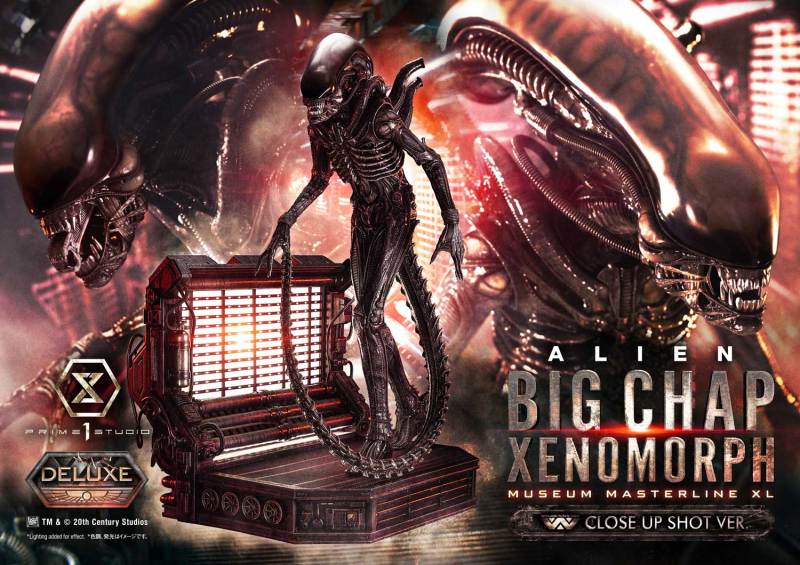 Prime 1 Studio Museum Masterline XL 1/3 Alien Film Big Chap Xenomorph favorite Close Up Shot Ver MMXLAL-03