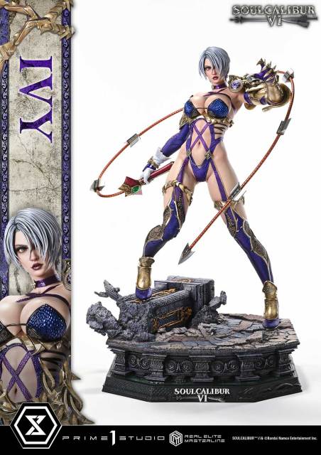 Prime 1 Studio Real Elite Masterline SOULCALIBUR VI IVY 1/4 Scale Statue REMSC6-01 REMSC6-01UT REMSC6-01UTS