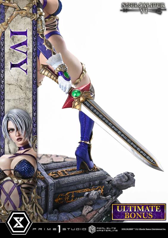 Prime 1 Studio Real Elite Masterline SOULCALIBUR VI IVY 1/4 Scale Statue REMSC6-01 REMSC6-01UT REMSC6-01UTS