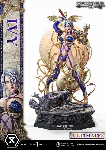 Prime 1 Studio Real Elite Masterline SOULCALIBUR VI IVY 1/4 Scale Statue REMSC6-01 REMSC6-01UT REMSC6-01UTS