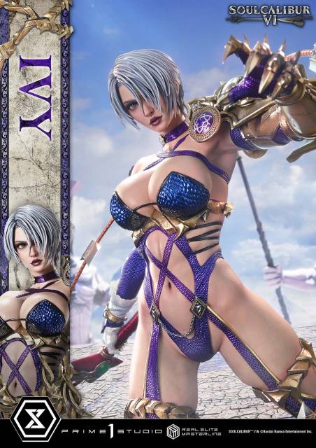 Prime 1 Studio Real Elite Masterline SOULCALIBUR VI IVY 1/4 Scale Statue REMSC6-01 REMSC6-01UT REMSC6-01UTS