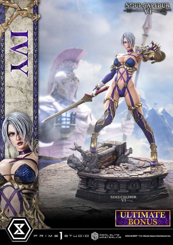 Prime 1 Studio Real Elite Masterline SOULCALIBUR VI IVY 1/4 Scale Statue REMSC6-01 REMSC6-01UT REMSC6-01UTS