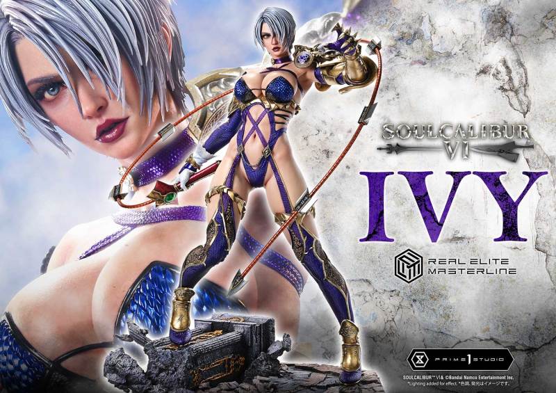 Prime 1 Studio Real Elite Masterline SOULCALIBUR VI IVY 1/4 Scale Statue REMSC6-01 REMSC6-01UT REMSC6-01UTS