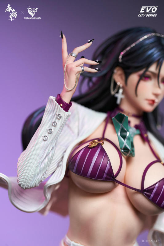 EVO City Series Suit Assassin Feng Yulan 1/4 Scale Statue By Trieagles Studio