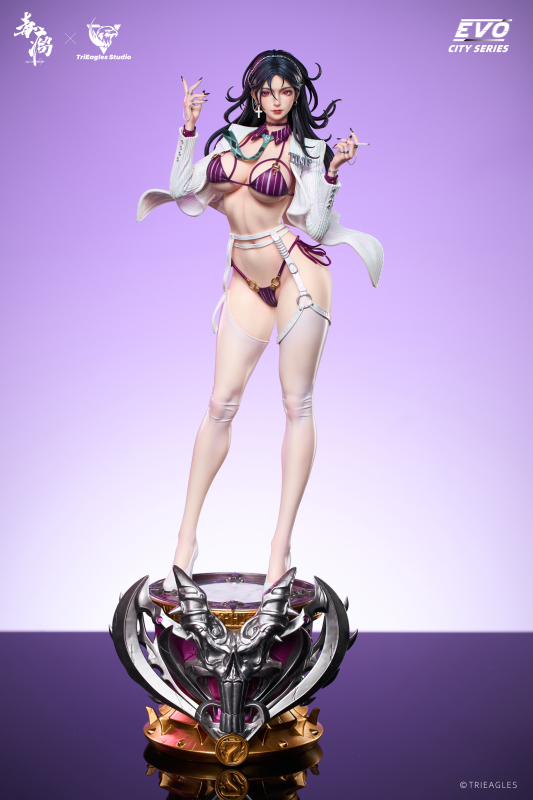 EVO City Series Suit Assassin Feng Yulan 1/4 Scale Statue By Trieagles Studio