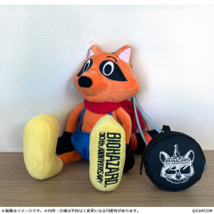 Capcom Resident Evil 30th Anniversary Raccoon kun Plush