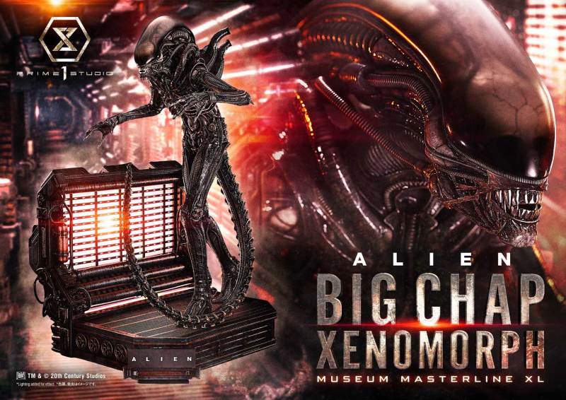 Prime 1 Studio Museum Masterline XL Alien Film Big Chap Xenomorph Regular Ver. 1/3 Scale Statue MMXLAL-04 MMXLAL-04S