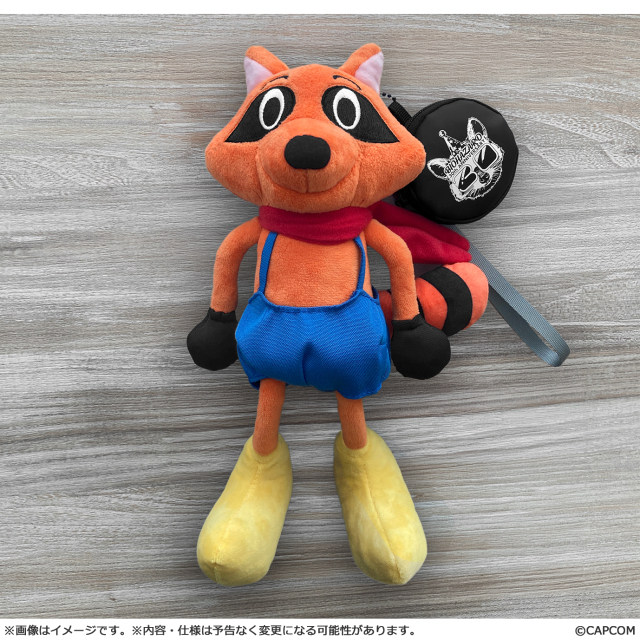 Capcom Resident Evil 30th Anniversary Raccoon kun Plush