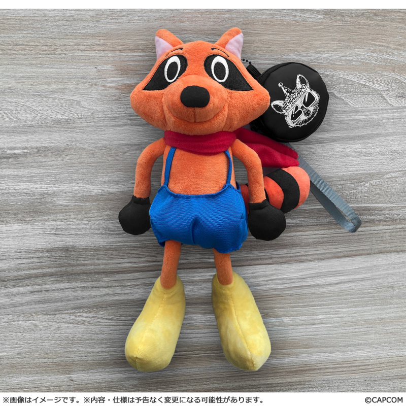 Capcom Resident Evil 30th Anniversary Raccoon kun Plush