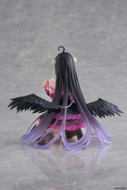 TAITO OVERLORD Desktop Cute Figure Albedo Negligee Ver.