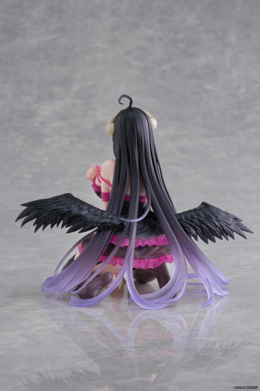 TAITO OVERLORD Desktop Cute Figure Albedo Negligee Ver.