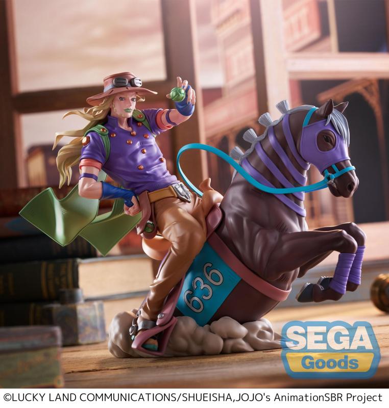 SEGA XrossLinkMAX STEEL BALL RUN JoJo Bizarre Adventure Johnny Joestar Figure