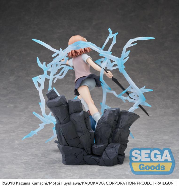 SEGA FIGURIZMα A Certain Scientific Railgun T Mikoto Misaka Figure