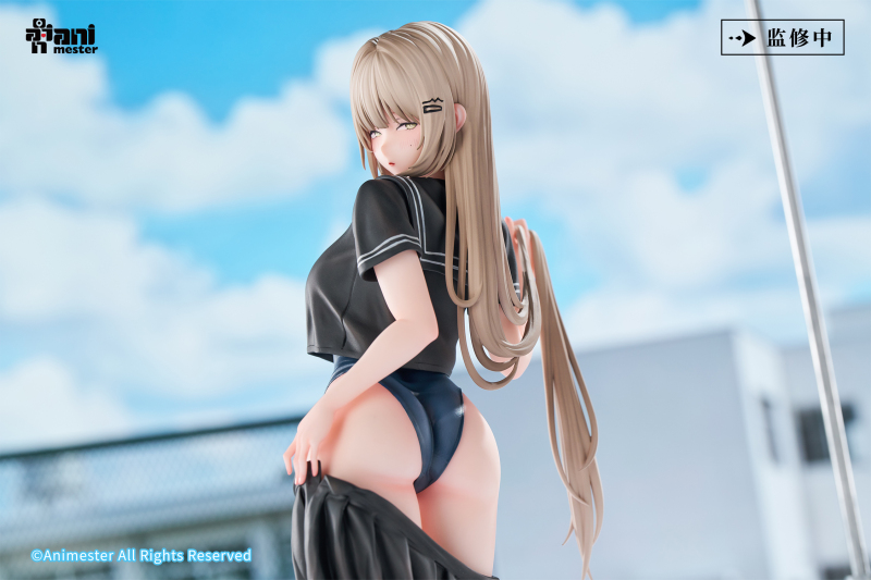 AniMester Before the Swim Getting Ready to Change Yuzu 1/6 Scale Figure