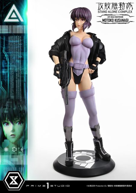 Prime 1 Studio Life Scale Masterline GHOST IN THE SHELL STAND ALONE COMPLEX Motoko Kusanagi LSGITS-01