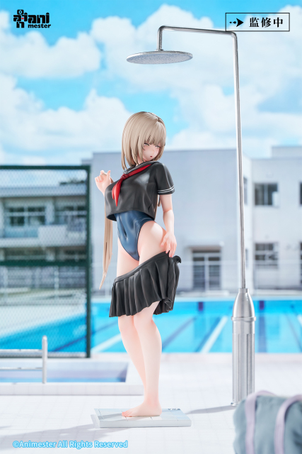 AniMester Before the Swim Getting Ready to Change Yuzu 1/6 Scale Figure