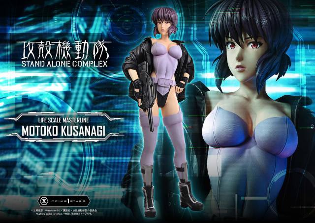 Prime 1 Studio Life Scale Masterline GHOST IN THE SHELL STAND ALONE COMPLEX Motoko Kusanagi LSGITS-01
