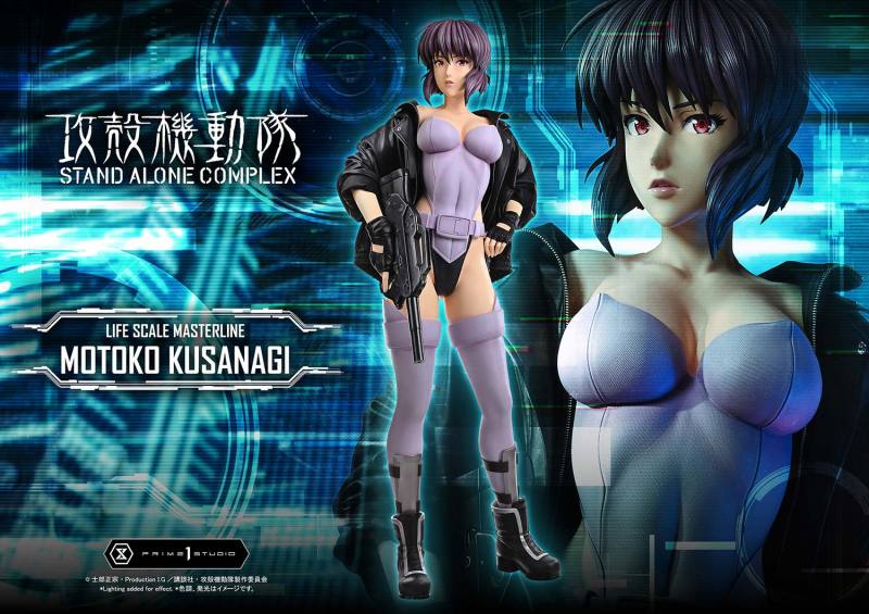Prime 1 Studio Life Scale Masterline GHOST IN THE SHELL STAND ALONE COMPLEX Motoko Kusanagi LSGITS-01