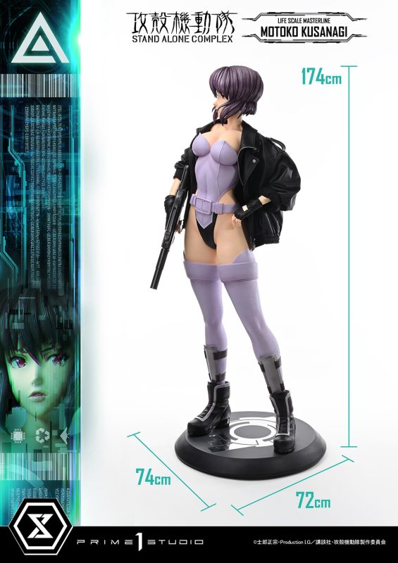 Prime 1 Studio Life Scale Masterline GHOST IN THE SHELL STAND ALONE COMPLEX Motoko Kusanagi LSGITS-01