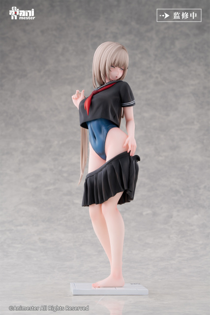 AniMester Before the Swim Getting Ready to Change Yuzu 1/6 Scale Figure