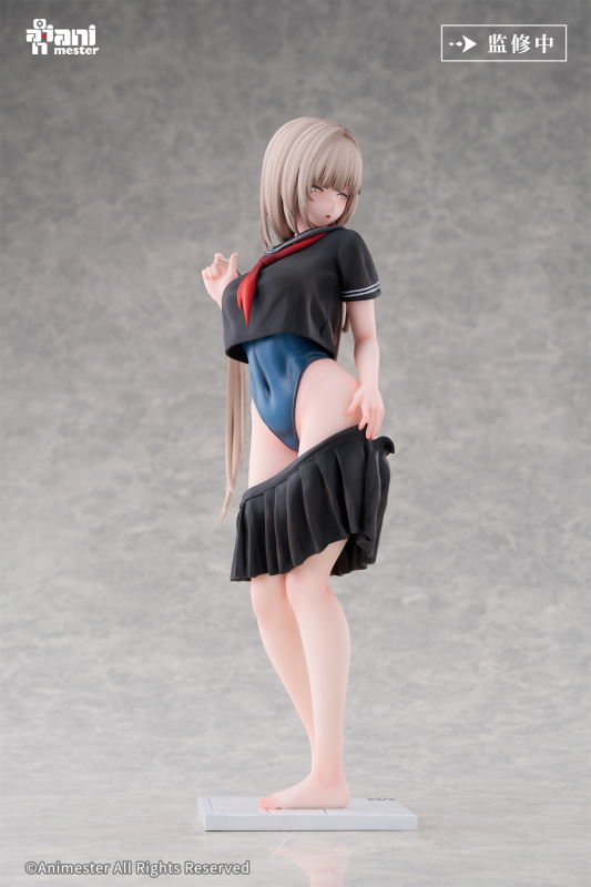 AniMester Before the Swim Getting Ready to Change Yuzu 1/6 Scale Figure