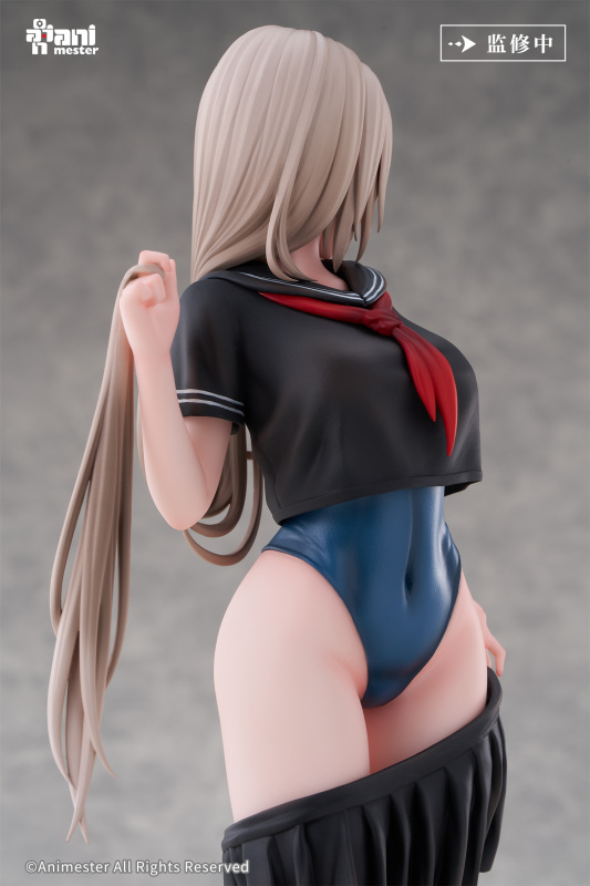 AniMester Before the Swim Getting Ready to Change Yuzu 1/6 Scale Figure
