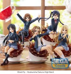 SEGA Luminasta K-ON Ritsu Tainaka x Mio Akiyama x Tsumugi Kotobuki Figure