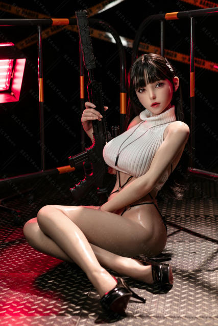 Bezlya 2.2CF Series 155M Crimson Restricted Zone Violet Makeup No. 3 1/1 Scale Silicone Love Doll