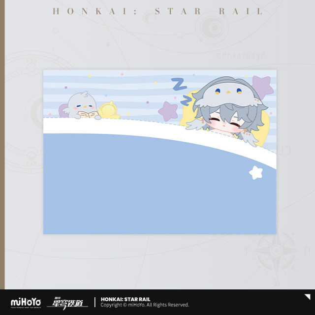 miHoYo Honkai Star Rail Boys Dorm Q Version Home Series Pillowcase