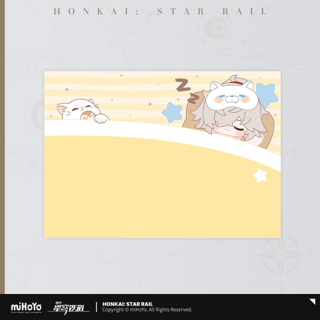 miHoYo Honkai Star Rail Boys Dorm Q Version Home Series Pillowcase