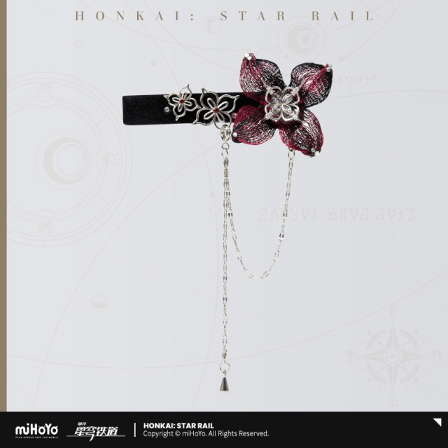 miHoYo Honkai Star Rail Evernight Impression Series Dual-Use Hair Clip and Brooch