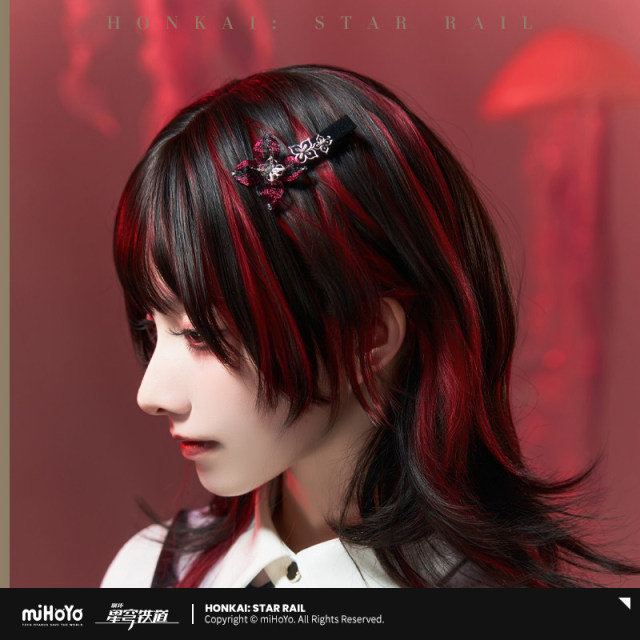 miHoYo Honkai Star Rail Evernight Impression Series Dual-Use Hair Clip and Brooch