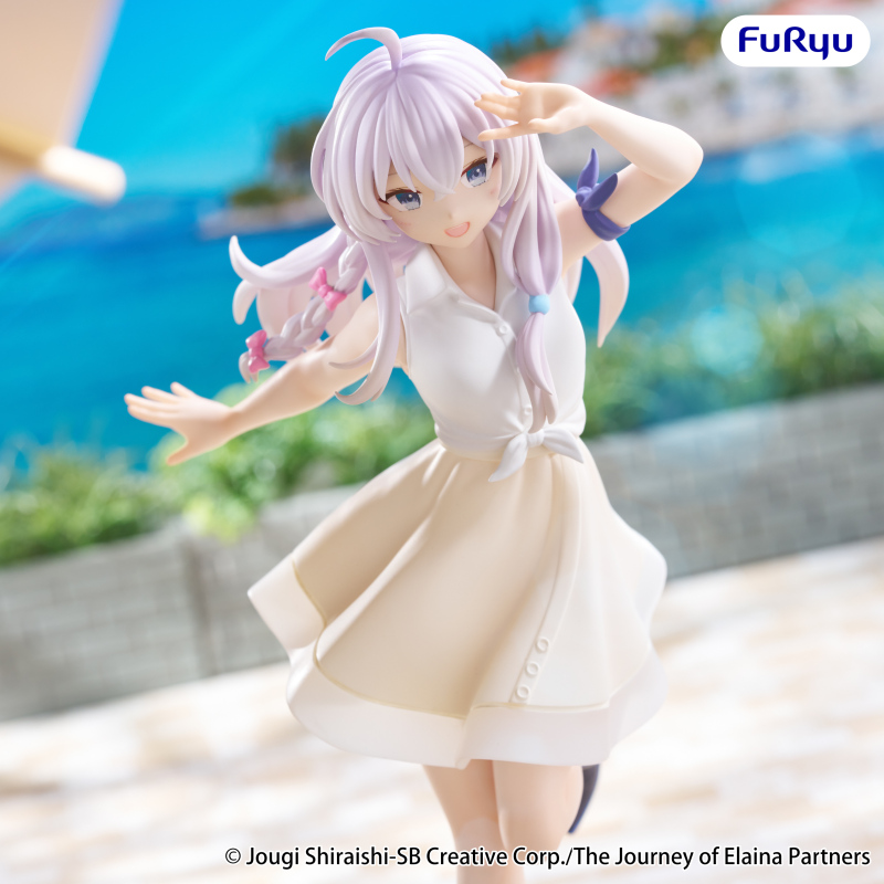 FURYU The Journey of Elaina Muchute Figure Elaina White ver.