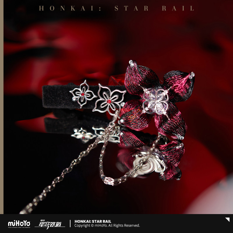 miHoYo Honkai Star Rail Evernight Impression Series Dual-Use Hair Clip and Brooch