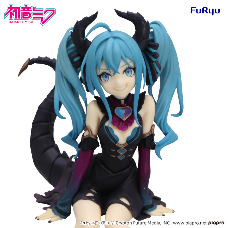 FURYU Hatsune Miku Noodle Stopper Figure Hatsune Miku Villain ver.