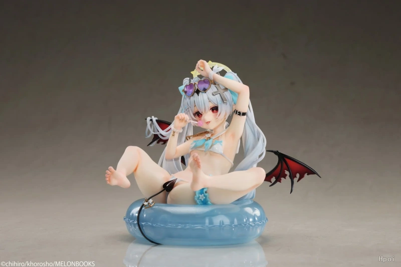 MIYABI x PURE Chihiro Illustration Silver-haired Girl Summer Ver. 1/6 Scale Figure